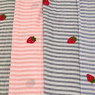Striped Embroidered No. 3